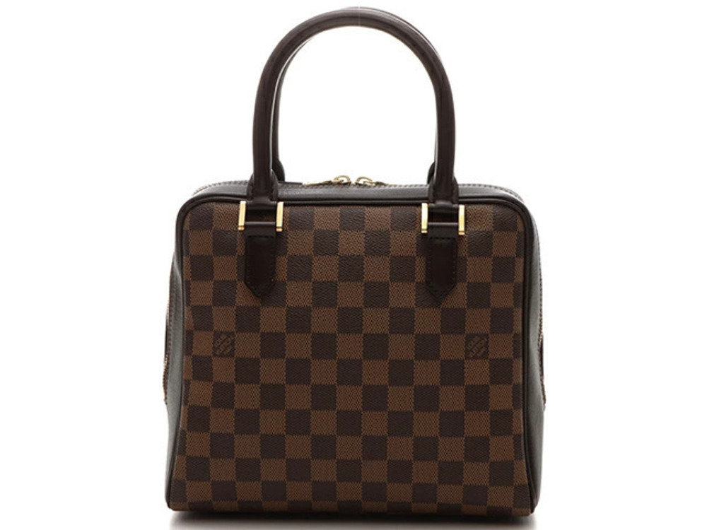LOUIS VUITTON Brera Handbag Damier Ebene Brown